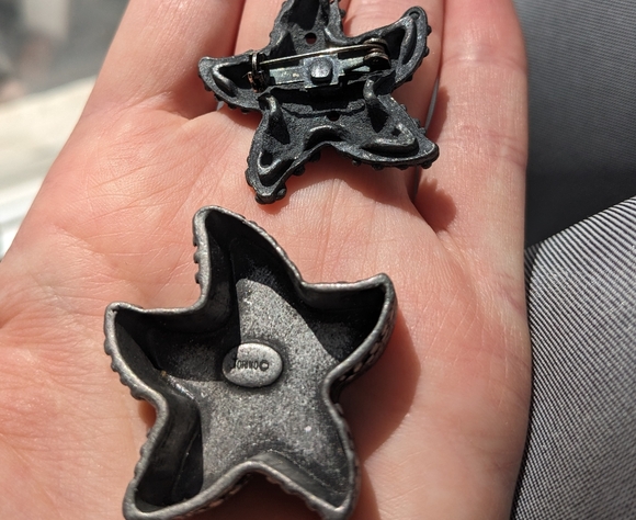 Starfish Pin With Box - Picture 2 of 5